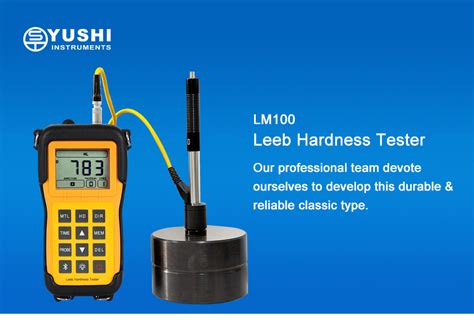 leeb hardness tester lm100|leeb converted to butt section.